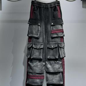 F078/Locker geschnittene Damenhose für den Herbst in angesagtem Markendesign mit Anti-Pilling-Ausrüstung für stilvollen Street-Fashion-Look - Product Image 1