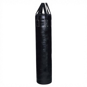 Sacs de frappe professionnels en cuir de haute qualité, écologiques, service OEM personnalisé, équipement de boxe, fabrication pakistanaise, remplis de sable - Product Image 1