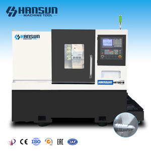 Centro de Torneado CNC HANSUN de Alta Productividad, Digital, Automático, de 12 Estaciones, Programable, Hidráulico, de Alta Resistencia, de un Solo Husillo para Metal - Product Image 1