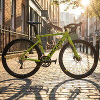 Vélo de route en alliage d'aluminium Haluda STORM-R2000-16s 700C, 16 vitesses, frein à disque hydraulique, cadre aérodynamique ultra léger