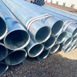 Tubo de Aço Galvanizado de Grande Diâmetro 400dn 10 Gauge Dn250 Dn50 Dn20 60mm 40mm 20mm Tubo Redondo de Aço Galvanizado a Quente - Product Image 2