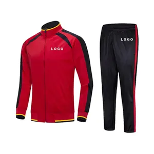 High Quality Full Zip Nylon Tracksuit Custom Logo Track Suit For Men Sets Gym Jogging Suits Tracksuit For Men