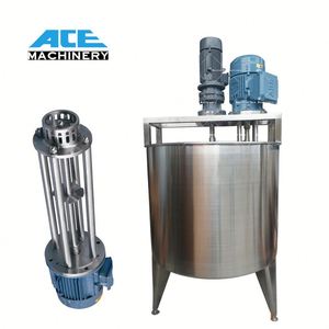 Tanque de Mezcla y Emulsificación de Alta Velocidad de 1000L, Cuadrado, de Acero Inoxidable y Resina, para Aplicaciones Alimentarias, Lácteas, Bebidas, Biológicas y Químicas - Product Image 1