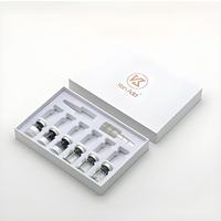 Boîte cadeau avec compartiments en mousse profilée et extérieur imprimé pour le stockage sécurisé des objets de valeur
