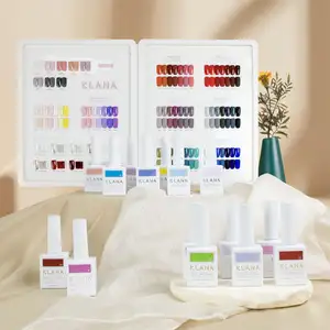 Klana Nail nhà máy bán sỉ Nhà cung cấp 300 màu sắc UV Gel Polish UV ngâm tắt Nail Gel Polish Kit