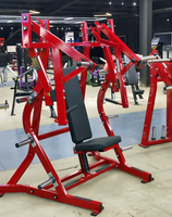 Xinrui Machine de musculation professionnelle Iso-latérale à charge par plaques pour développements pectoraux
