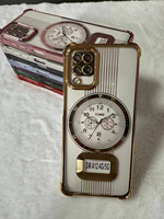 Nouveau modèle de montre galvanoplastie coque de téléphone pour Infinix HOT30I HOT40I HOT30 Protection de l'objectif antichoc couverture de téléphone