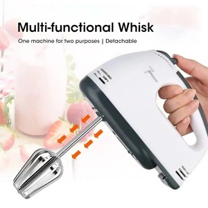 Batidora de huevos eléctrica de mano, mini batidora automática de 7 velocidades para claras de huevo y crema con enchufe europeo/estadounidense, herramienta de cocina para el hogar - Product Image 2
