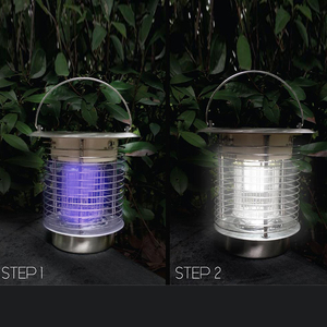 Ngoài trời Vườn có thể sạc lại năng lượng mặt trời <span class=keywords><strong>Bug</strong></span> <span class=keywords><strong>Zapper</strong></span> kẻ giết côn trùng đèn Pin nguồn điện rắn ngoài trời <span class=keywords><strong>Pest</strong></span> muỗi đèn - Product Image 5