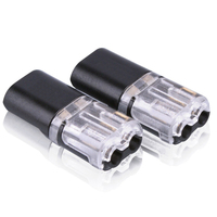 Approvisionnement d'usine D2 type borne d'épissure rapide 2P connecteur de fil de lumière LED basse tension