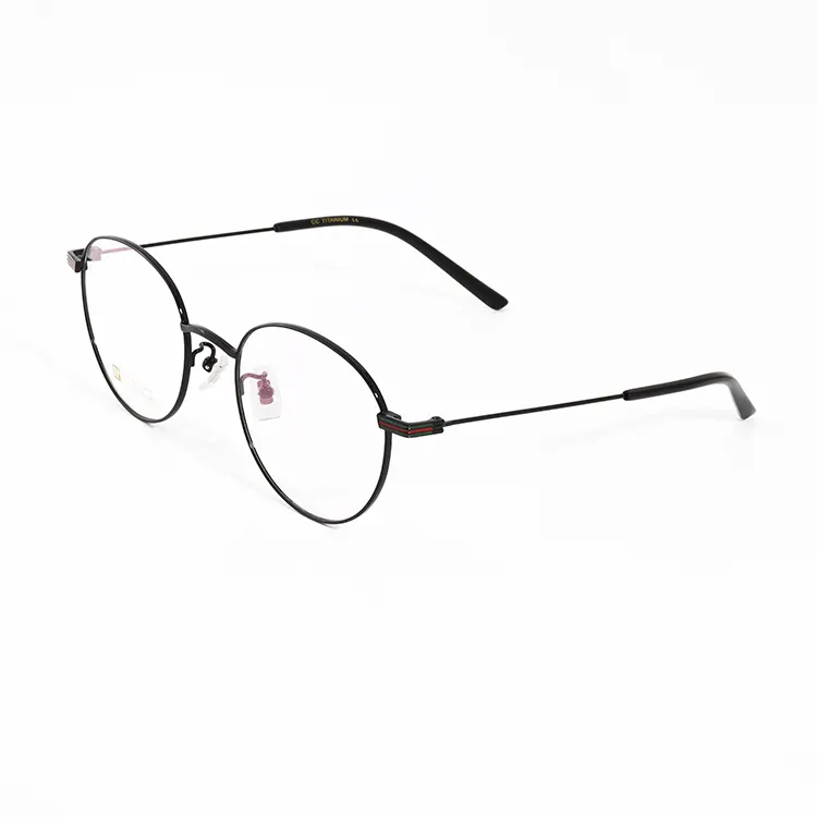 日本の眼鏡フレームBチタン高級ミディアムハイマーケット光学眼鏡男性用タイタンアイウェア女性