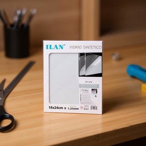 Lastra acrilica Ilan 18x24 cm, spessore 1,2 mm, per artigianato ed esposizione - Product Image 3