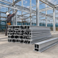 Poutre en T en acier au carbone laminé à chaud, section en T, taille personnalisée pour la construction