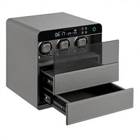 Coffre-fort intelligent de luxe JBsafe avec lecteur d'empreintes digitales et serrure à code numérique pour montres, bijoux, argent liquide, documents, pour la maison, le bureau, l'hôtel