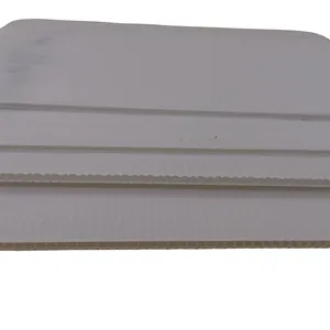 4x8 white color corona treatment plate/pp corrugated plastic sheet/hollow polypropylene sheet