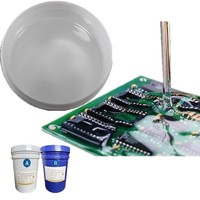 Silicone liquide transparent à deux composants RTV2 Platinum Cure pour rempli pour l'isolation électronique