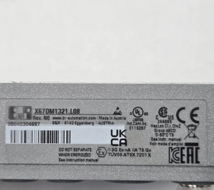 โมดูลระบบ I/O รุ่นใหม่ B&R Automation X67DM1321.L08 Rev: N0 - Product Image 2