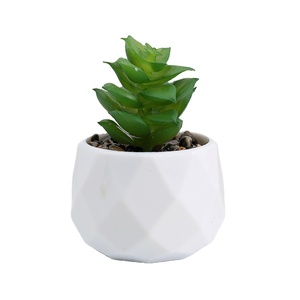 Petite Décoration Florale Artificielle <span class=keywords><strong>en</strong></span> <span class=keywords><strong>Pot</strong></span> avec Diamants, Mini Ensemble Mignon de Fleurs Artificielles, Boules <span class=keywords><strong>en</strong></span> Plastique/<span class=keywords><strong>Eucalyptus</strong></span>/Fleurs - Product Image 5