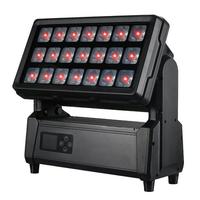 Projecteur LED RGBW 24*20W étanche pour extérieur, effet mural, tête mobile DMX512 pour événements DJ, spectacles, mariages, scènes