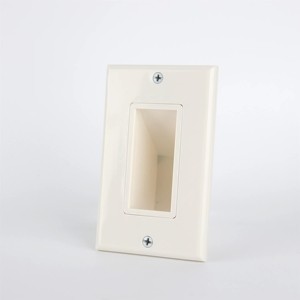 Plaque de passage murale encastrée ZOWIE à faible tension, ouverture supérieure, en plastique, moule exclusif, bonne qualité, expédition depuis Shenzhen - Product Image 3