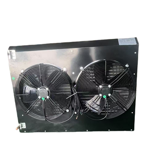 Suministro de fábrica Cobre Tipo H Evaporador Condensador refrigerado por aire para congelador Refrigeración fría Piezas de intercambio de calor R410A - Product Image 6