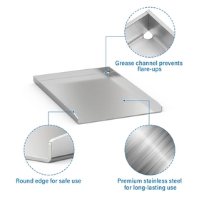 Plaque chauffante en acier inoxydable durable pour les modèles de gril <span class=keywords><strong>Weber</strong></span> Spirit-Plaque chauffante à <span class=keywords><strong>gaz</strong></span> - Product Image 3