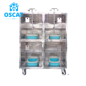 OSCAT Customized Wholesale High Quality <strong>Kennel</strong> Stainless Steel Pet <strong>Dog</strong> Cage <strong>Dog</strong> <strong>Kennel</strong> Runs Outdoor Indoor <strong>Heated</strong> <strong>Dog</strong> <strong>Kennel</strong> - Product Image 1