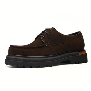 รองเท้าธุรกิจผู้ชายสั่งทำพิเศษรุ่นใหม่ รองเท้าหนังหรูหราแบบ Brogue Oxford รองเท้าเดรสผู้ชายระดับไฮเอนด์ - Product Image 6