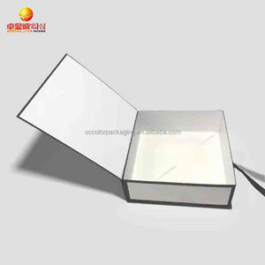 Tùy Chỉnh In Thiết Kế Logo Của Bạn Sang Trọng Giấy Cứng Nhắc Các Tông Vỏ Sò Có Thể Gập Lại Từ Đóng Cửa Hộp Quà Tặng Đóng Gói Nguồn Cung Cấp - Product Image 2