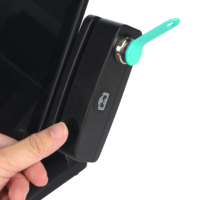 Système de point de vente intelligent 15,6 pouces avec module 4-en-1 : empreinte digitale, NFC, bouton I, lecteur de cartes magnétiques, terminal de point de vente ultra-fin pliable