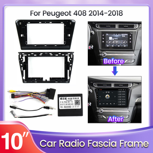 Harnais <span class=keywords><strong>de</strong></span> câbles <span class=keywords><strong>de</strong></span> cadre d'autoradio pour Peugeot 408/301/<span class=keywords><strong>307</strong></span>/308/407 - Product Image 2