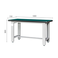 Banc de travail robuste pour atelier, banc de travail industriel, rangement d'entrepôt, garage, banc de travail pour l'emballage