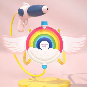 Zaino per bambini con animali cartoni animati pistola ad acqua a buon mercato in plastica estiva spiaggia piscina acqua di carnevale accessorio di tiro - Product Image 4