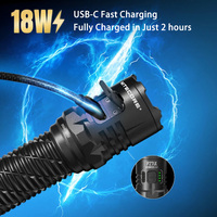Lampe torche tactique multifonction P27iX à un bouton, ultra-lumineuse, pour la défense personnelle et les patrouilles
