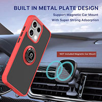 Étui antichoc avec anneau de support pour OPPO Reno 16F 5G/Reno 16FS 5G/Reno 16C 5G, support magnétique pour voiture, béquille, coque de protection pour téléphone