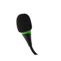Microphone à condensateur filaire à col de cygne pour conférence, avec prise jack 3,5 mm, idéal pour les podiums de conférence, le streaming en direct et les discours