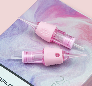 Biomaser Recruit Agent Aguja de tatuar concha rosa agujas para tatto agujas microblading micropigmentacion aguja personalizar - Product Image 5