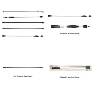 IFOURNI supply All kinds of Knapsack sprayer accessories Stainless steel fiberglass adjustable aluminum lance