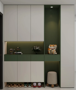 Meuble à chaussures M11 grande capacité, multi-niveaux, en bois massif, <span class=keywords><strong>avec</strong></span> banc de <span class=keywords><strong>rangement</strong></span> métallique au design moderne et épuré pour <span class=keywords><strong>entrée</strong></span> et buanderie - Product Image 3