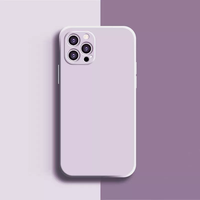 Coque de téléphone en silicone liquide pour iPhone 18 17 16 15 14 13 11 12 Pro 7 8 Plus SE X XR XS, protection de l'appareil photo en silicone, coque de téléphone mobile