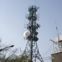 Tour en acier d'esthétique architecturale pour les stations de radio urbaines, les points touristiques et les plans directeurs de la télécommunication