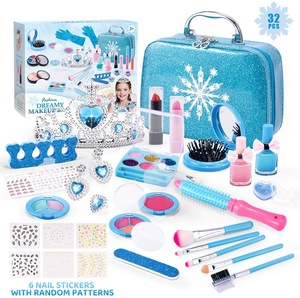 <b>Girls</b> Princess <b>Make</b> <b>up</b> Kit Beauty Toy Role-playing Pretend Play Cosmetics Washable Makeup <b>Set</b> for Kids - Product Image 6
