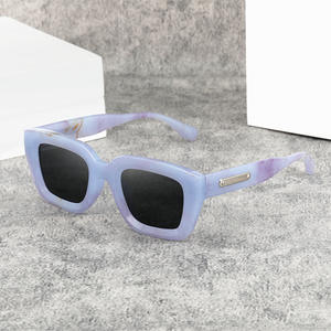 แว่นกันแดดทรงสี่เหลี่ยมขนาดเล็กสำหรับผู้หญิงแนวย้อนยุค9487แว่นกันแดดทรงตาแมวใหม่แว่นตา UV400สำหรับผู้หญิงแว่นตา gafas de SOL De - Product Image 2