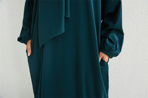 Đầm cầu nguyện kín đáo kiểu dân tộc dành cho nữ, Jilbab, Kaftan, Abayas, Áo choàng Dubai, Caftan, Váy Hijab, Quần áo Hồi giáo Ramadan - Product Image 6