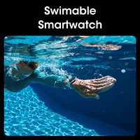 Montre connectée S12Pro IP68 TFT pour la natation, avec fonctions multi-médias, chat vocal hors ligne, ChatGPT, NFC, appels Bluetooth, suivi santé et fitness, sans fil