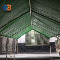 Bâche PVC 420gsm 550gsm 600gsm 700gsm résistante aux UV, haute résistance, pour abri extérieur