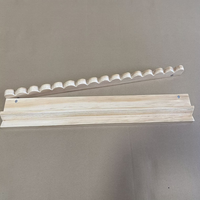 Support en bois pour tuiles de Mahjong de 20 pouces avec poussoirs, design détachable, style moderne, pour divertissement familial