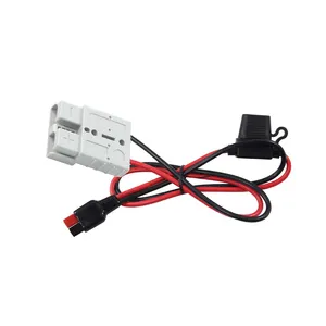 12V Golf Trolley Batterie Connecteur Fil Dc Câble D'alimentation 14Awg 30Cm Femelle Prise À Anderson