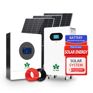 Système Hybride 10KW Conception Personnalisée Lithium MPPT Usage Domestique avec Options 6KW Silicium Polycristallin Énergie Solaire 8KW 25KW AKEP-BATLITH2 - Product Image 3