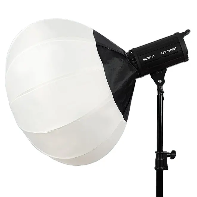 2022 Portable Lantern Foldable Parabolic Light 65cm 25 Inch Metal Video Flash Diffuser Softbox For Photography Studio Light